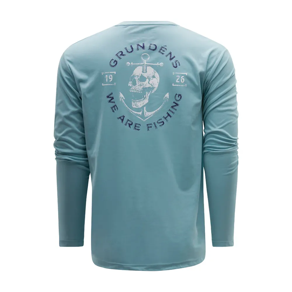 Fashion Anchor Down Ls Tech Tee Men T-Shirts