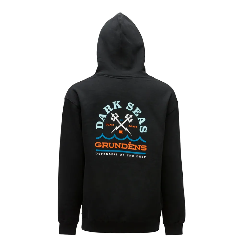 Cheap Dark Seas X Grundens Circulation Hoodie Men Hoodies