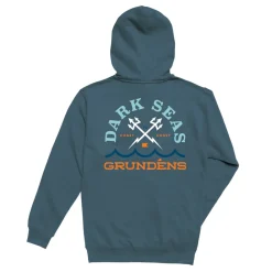 Cheap Dark Seas X Grundens Circulation Hoodie Men Hoodies
