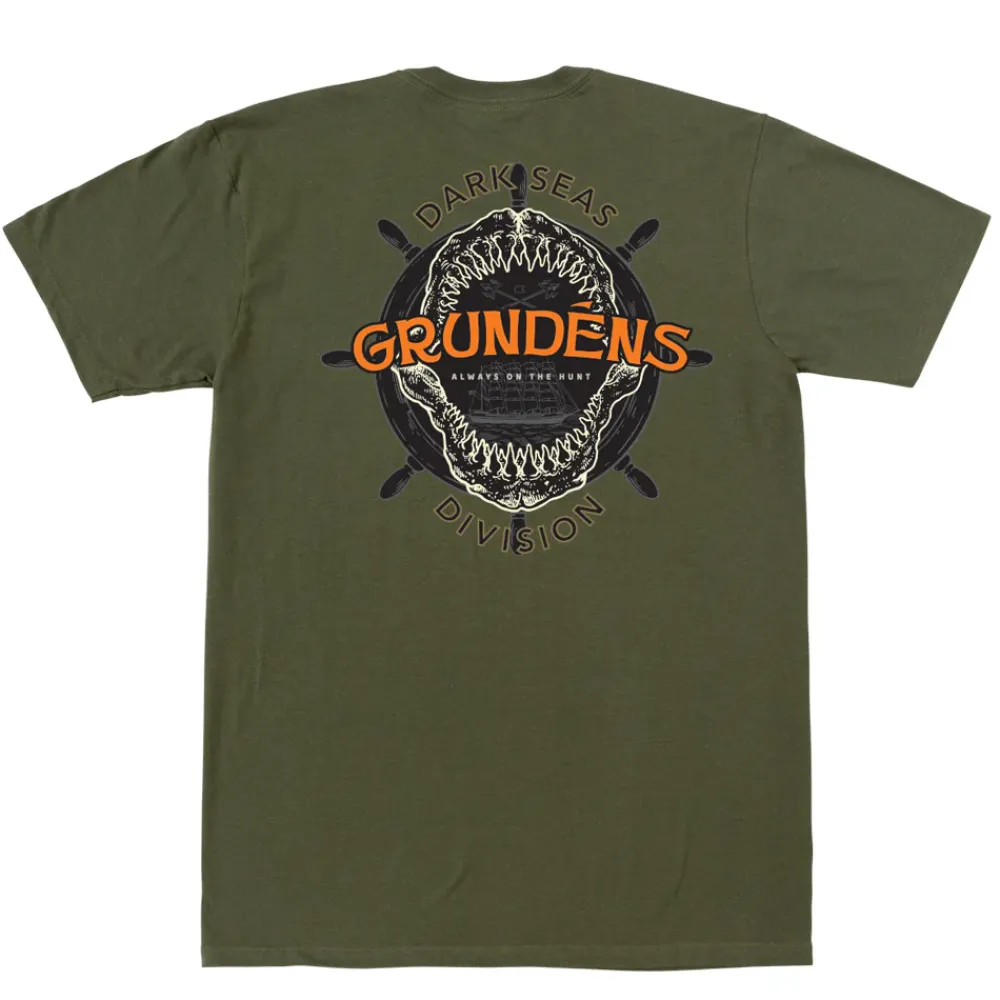 Online Dark Seas X Grundens On The Hunt T-Shirt Men T-Shirts