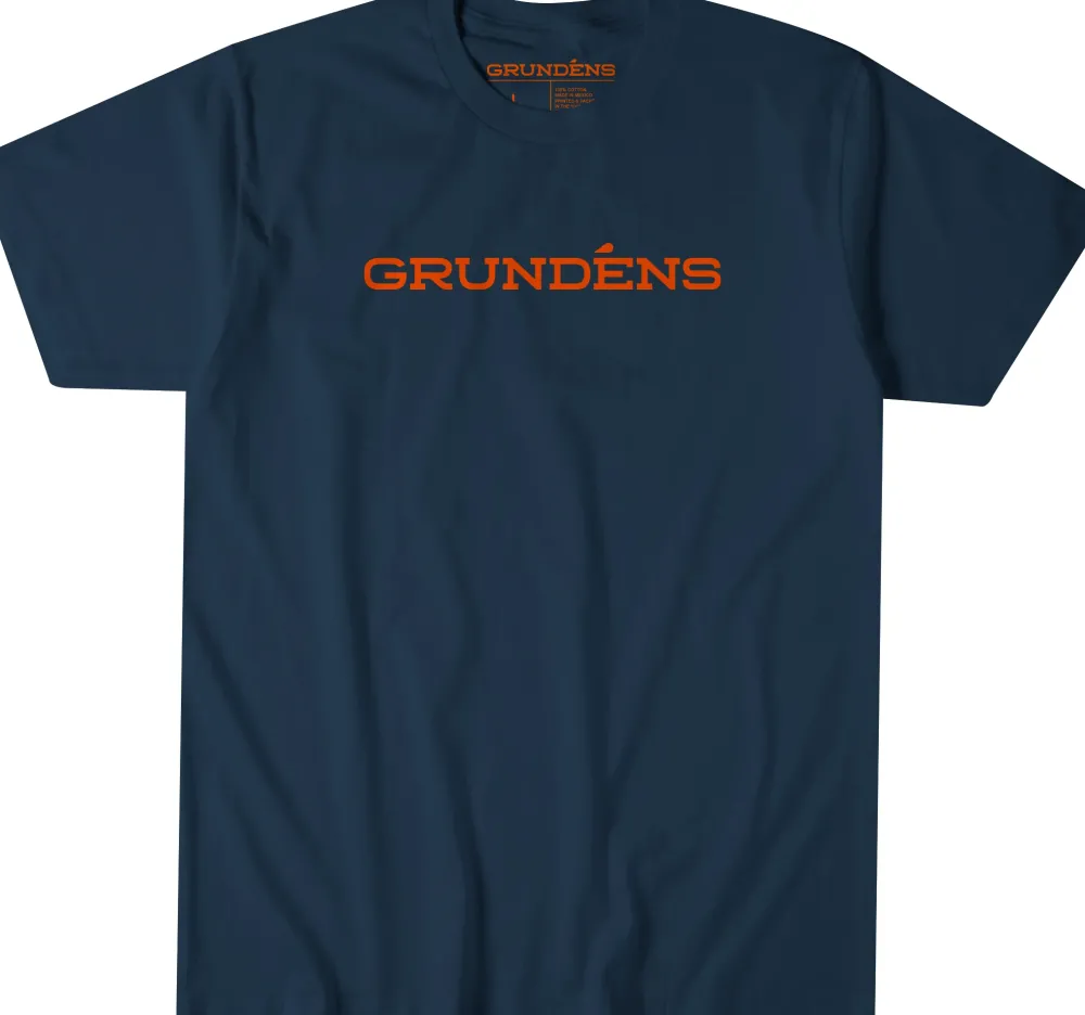 Sale Grundens Wordmark T-Shirt Men T-Shirts